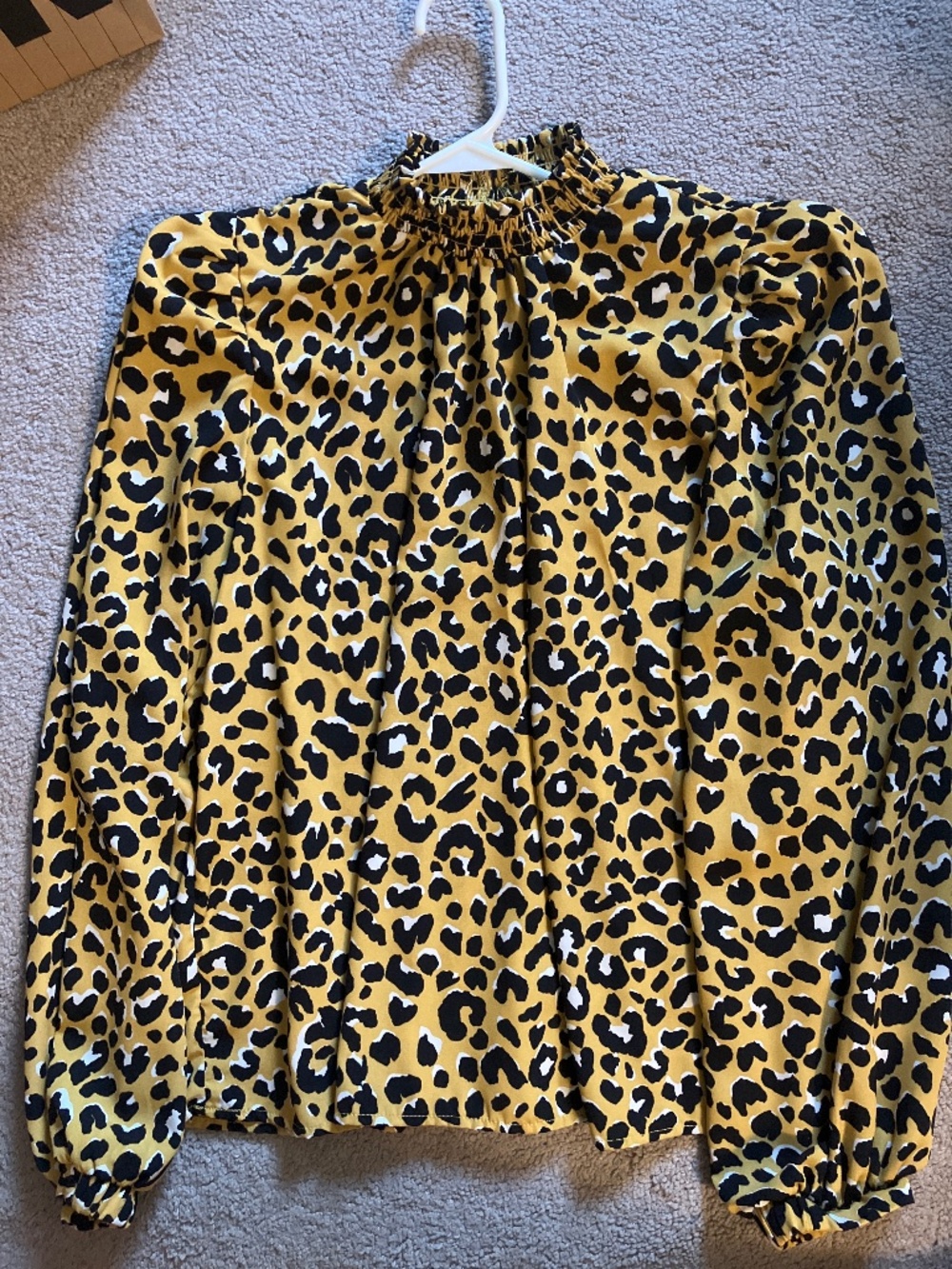 Melloday leopard blouse